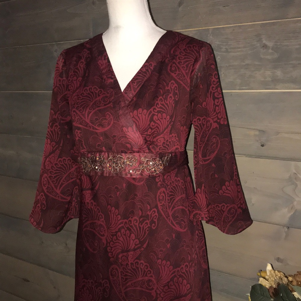 Gypsy style maternity dress